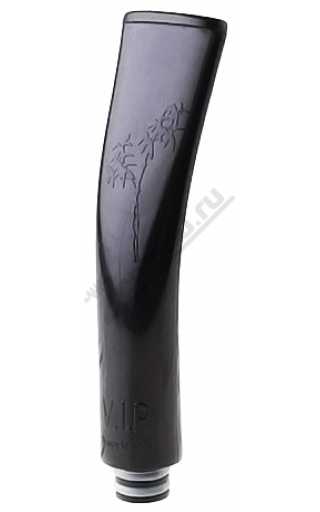 Дриптип 510 пластиковый 7.5см черный