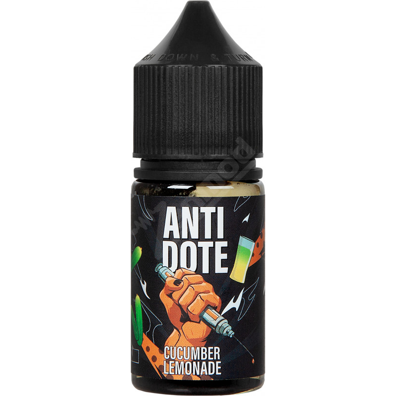 Фото и внешний вид — Antidote SALT - New Cucumber Lemonade 30мл