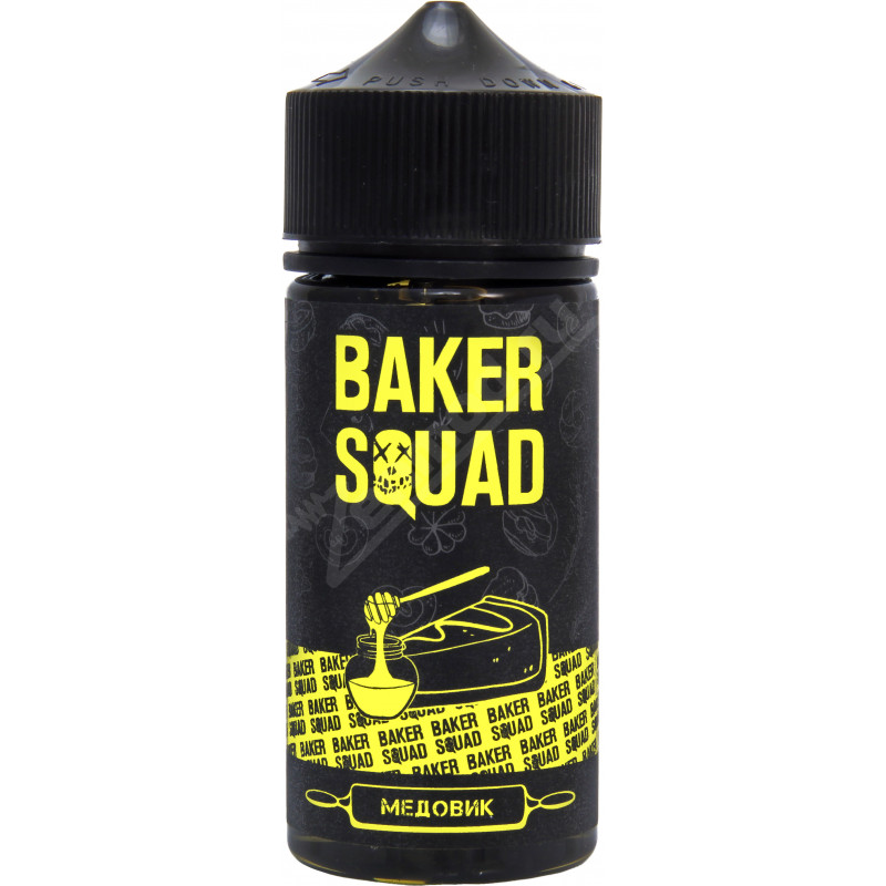 Фото и внешний вид — BAKER SQUAD - Медовик 100мл