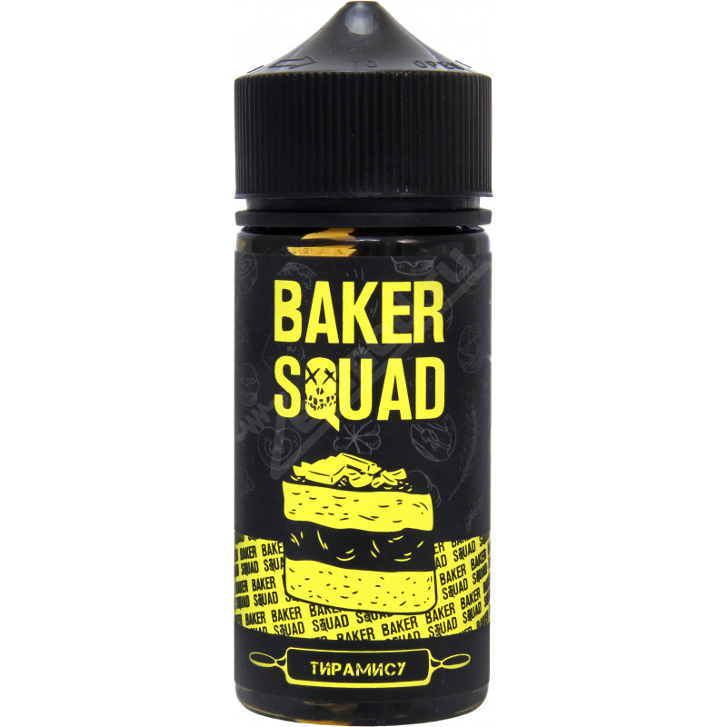 Фото и внешний вид — BAKER SQUAD - Тирамису 100мл