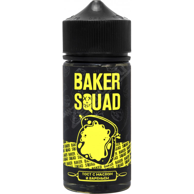 Фото и внешний вид — BAKER SQUAD - Тост с маслом и вареньем 100мл
