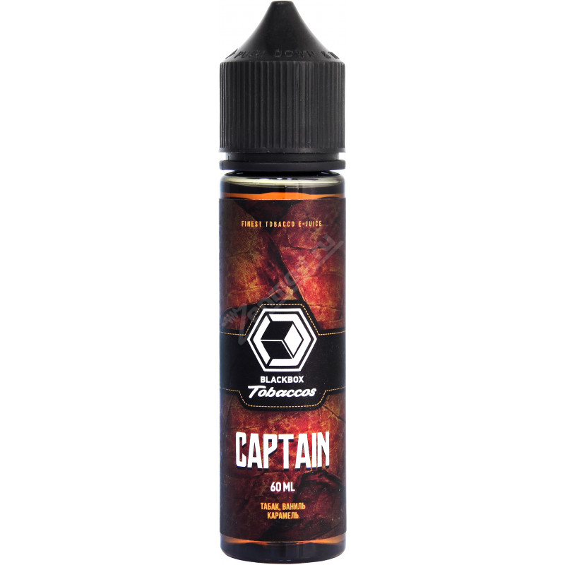 Фото и внешний вид — BlackBox Tobaccos - Captain 60мл