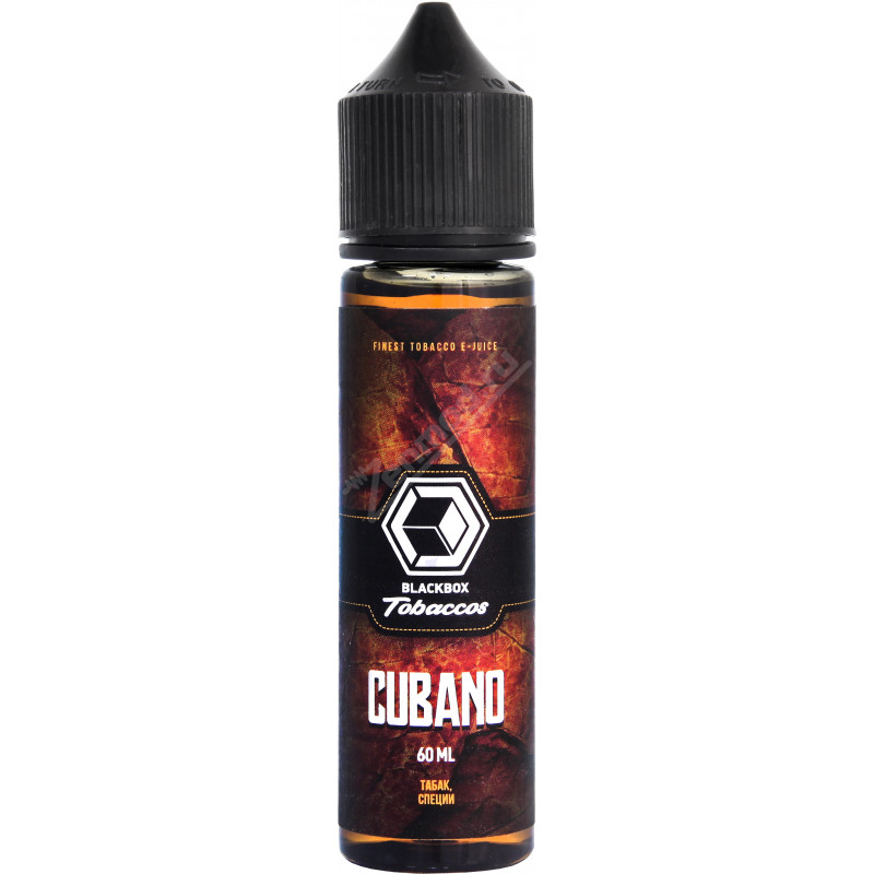 Фото и внешний вид — BlackBox Tobaccos - Cubano 60мл
