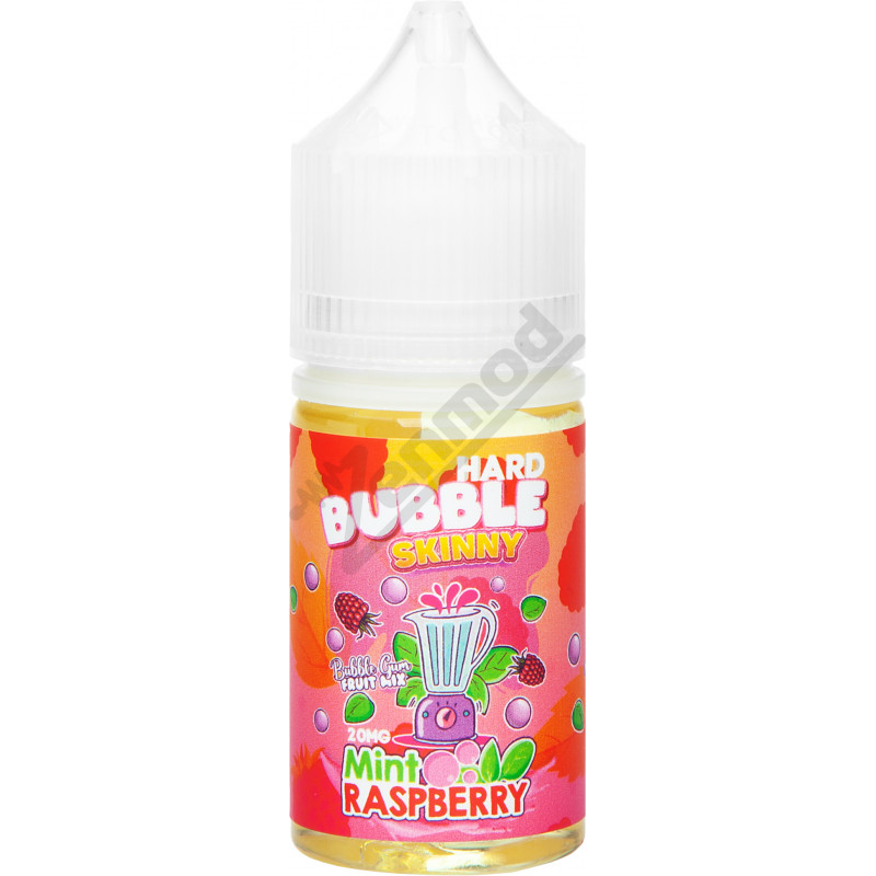 Фото и внешний вид — Bubble Skinny SALT - Mint Raspberry 30мл
