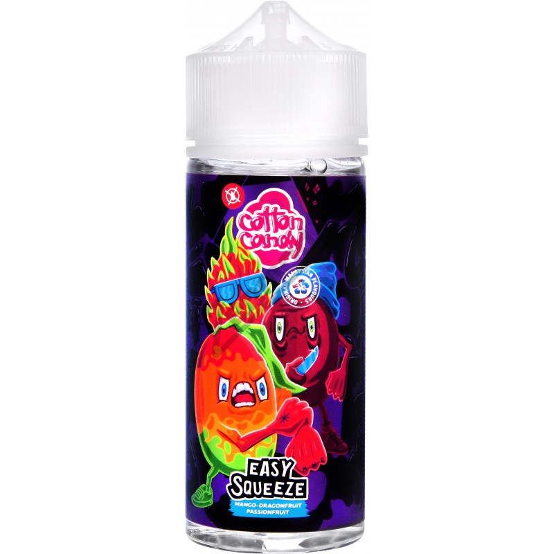 Фото и внешний вид — CC EASY SQUEEZE - Mango-Dragonfruit-Passionfruit 120мл
