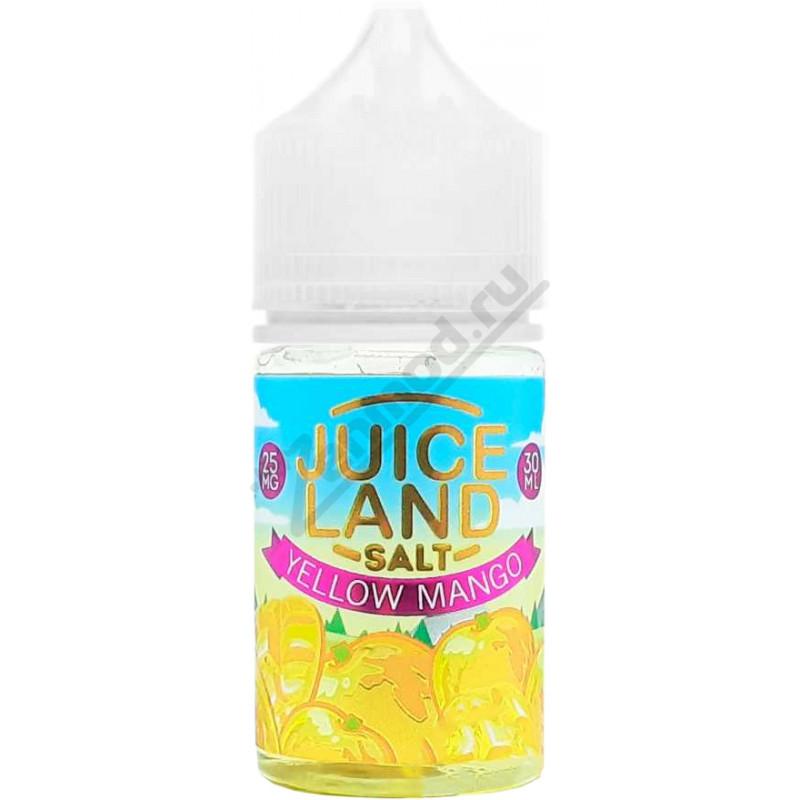 Фото и внешний вид — CC JUICELAND SALT - Yellow Mango 30мл