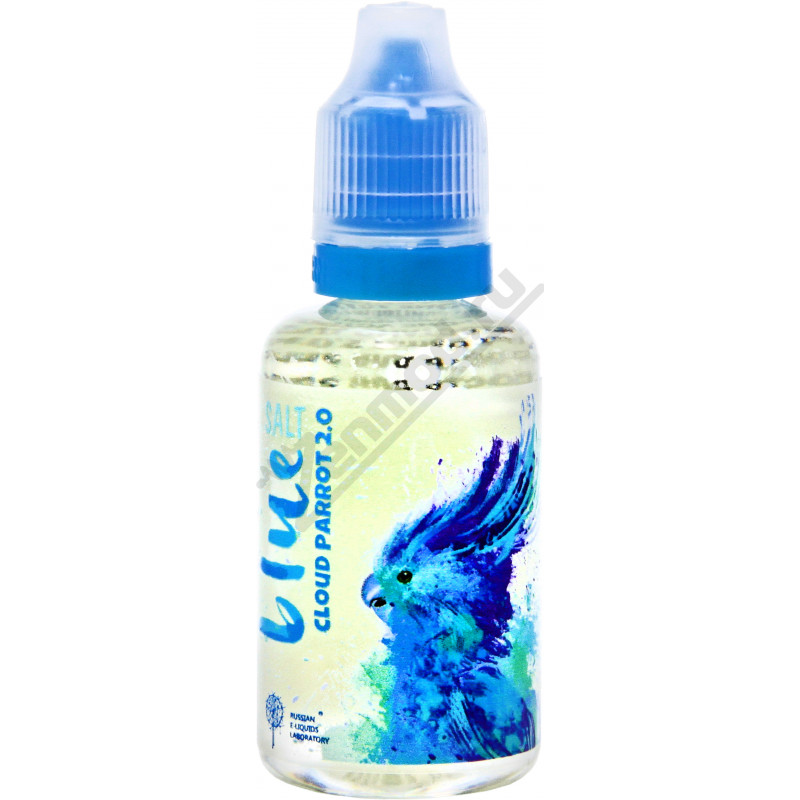 Фото и внешний вид — Cloud Parrot 2.0 SALT - Blue 30мл