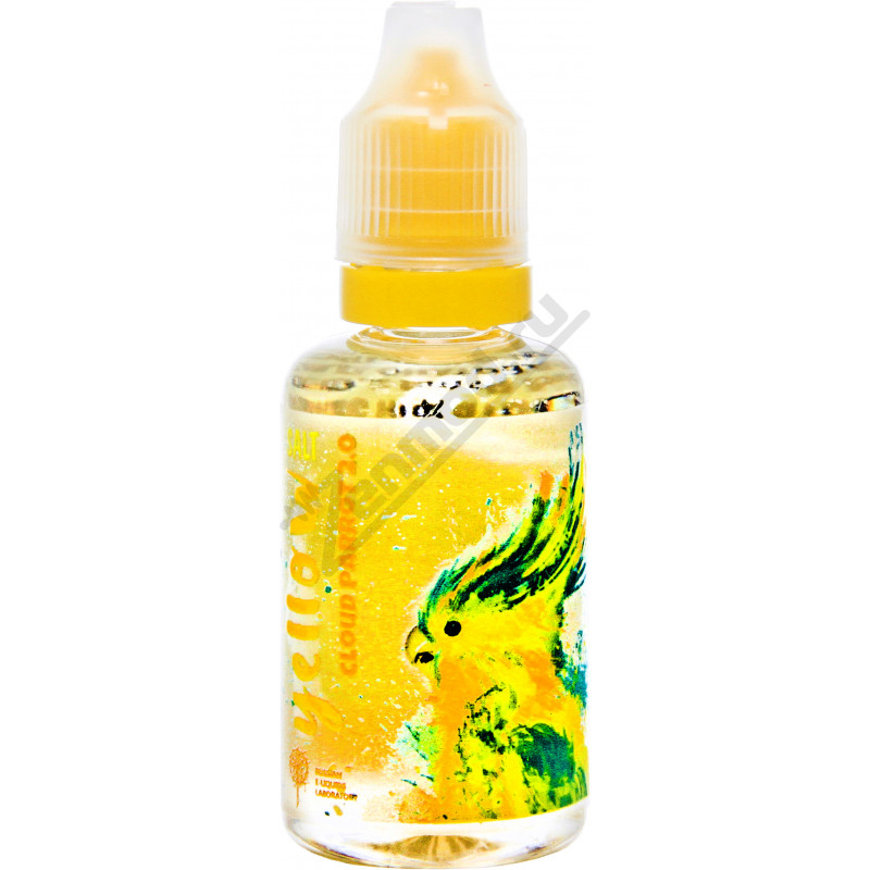 Фото и внешний вид — Cloud Parrot 2.0 SALT - Yellow 30мл
