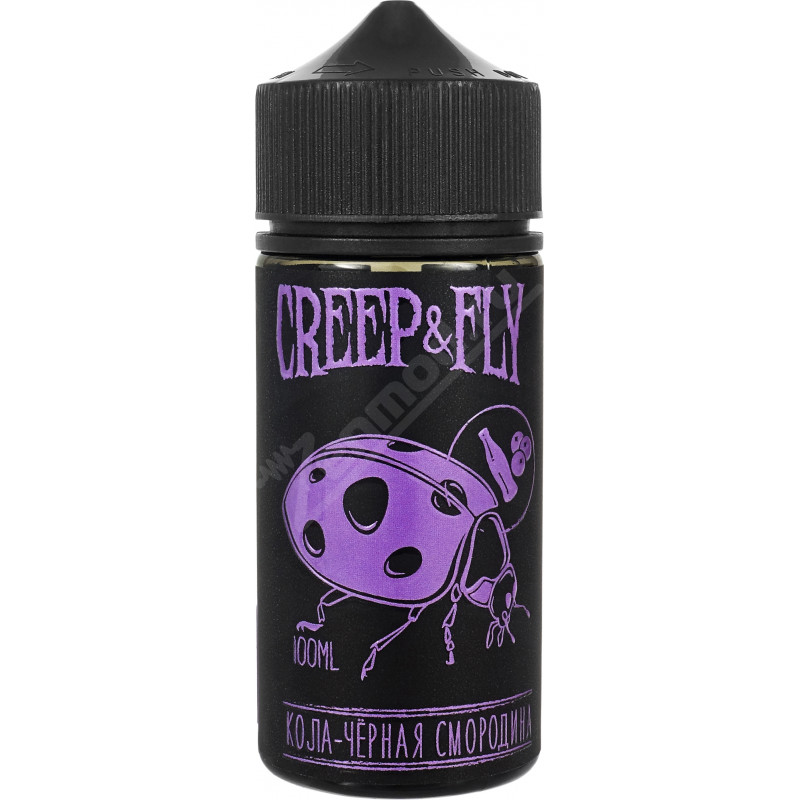 Фото и внешний вид — Creep & Fly - Кола, Черная смородина 100мл