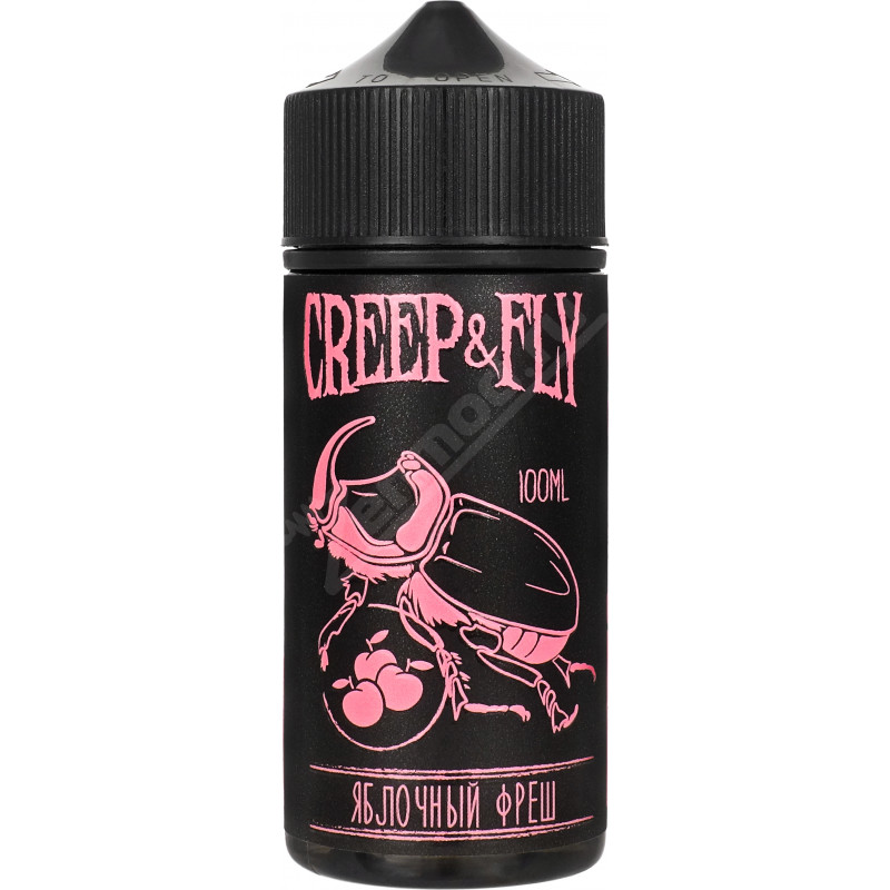 Фото и внешний вид — Creep & Fly - Яблочный фреш 100мл