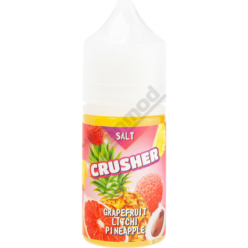 Crusher SALT - Grapefruit Litchi Pineapple 30мл Фото и внешний вид — Crusher SALT - Grapefruit Litchi Pineapple 30мл