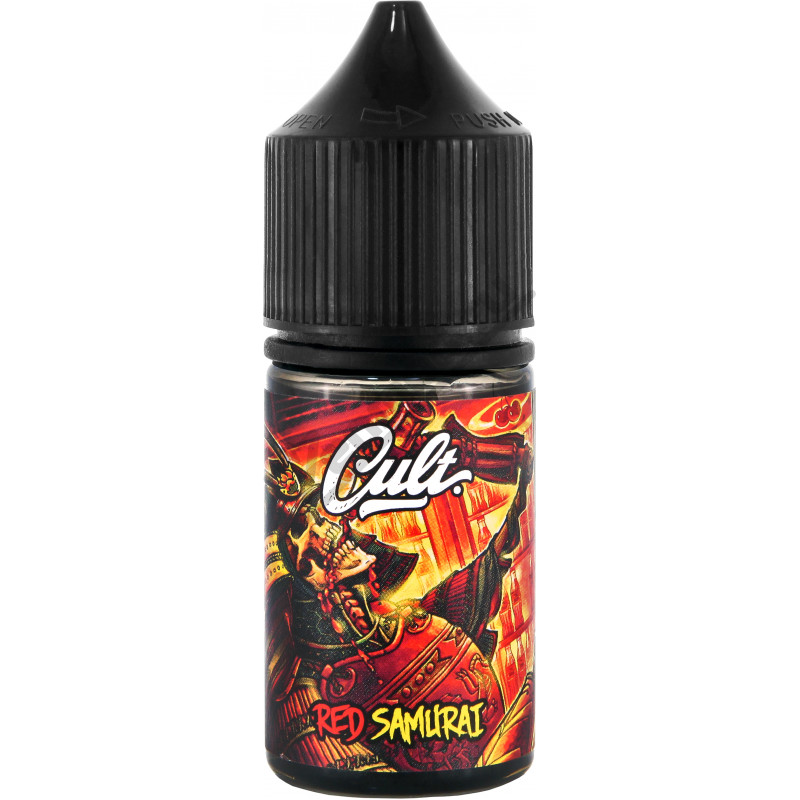 Фото и внешний вид — CULT SALT - Red Samurai 30мл