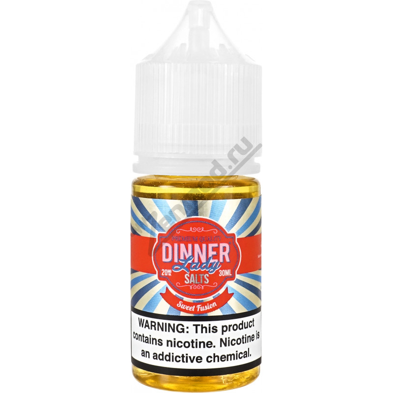 Фото и внешний вид — Dinner Lady Sweets SALT - Sweet Fusion 30мл