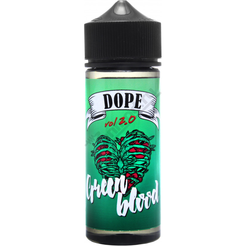 Фото и внешний вид — Dope Elixir - Green Blood 120мл