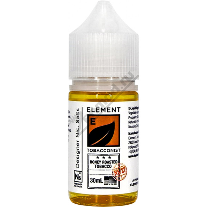 Фото и внешний вид — Element SALT - Honey Roasted Tobacco 30мл