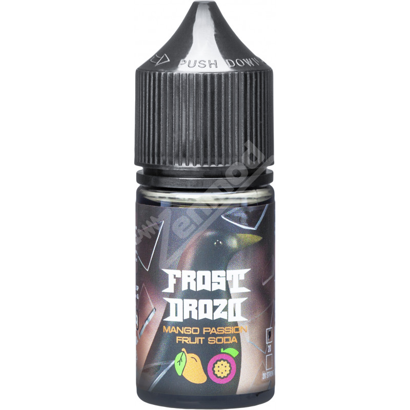 Фото и внешний вид — FROST DROZD SALT - Mango Passion Fruit Soda 30мл
