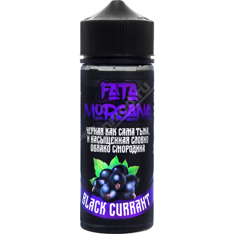 Фото и внешний вид — FATA MORGANA - Black Currant 120мл