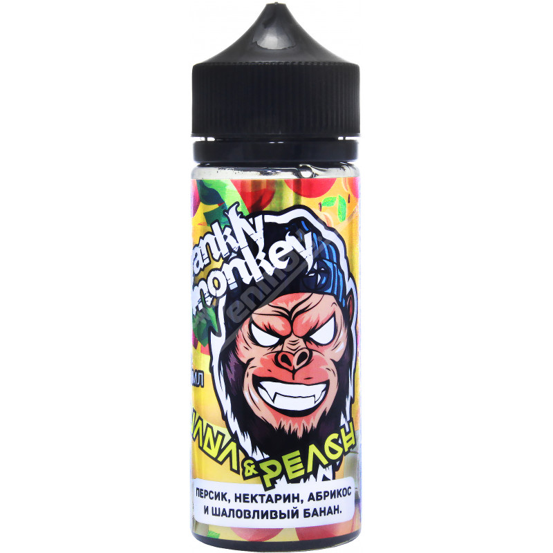 Фото и внешний вид — Frankly Monkey - Banana and Peach 120мл