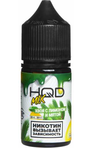 HQD Mix SALT - Хвоя с Лимоном и Мятой 30мл