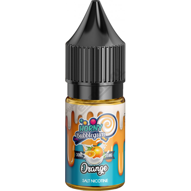 Фото и внешний вид — HORNY Bubblegum SALT - Orange 30мл