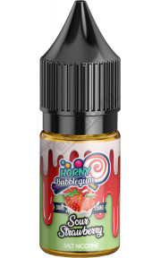 HORNY Bubblegum SALT - Sour Strawberry 30мл