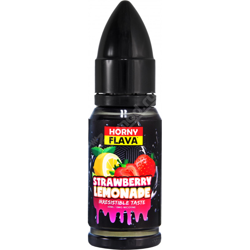 Фото и внешний вид — HORNY - Strawberry Lemonade 60мл
