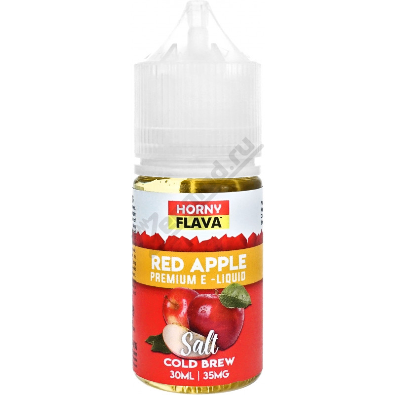 Фото и внешний вид — HORNY SALT - Red Apple 30мл