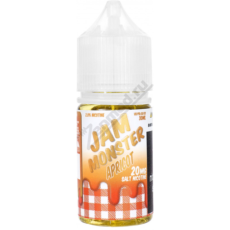 Фото и внешний вид — Jam Monster SALT - Apricot 30мл