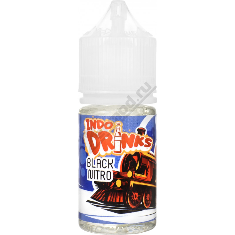 Фото и внешний вид — IndoDrinks SALT - Black Nitro 30мл