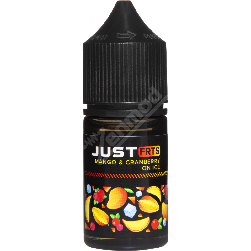 Фото и внешний вид — JUST FRTS SALT - Mango & Cranberry On ICE 30мл