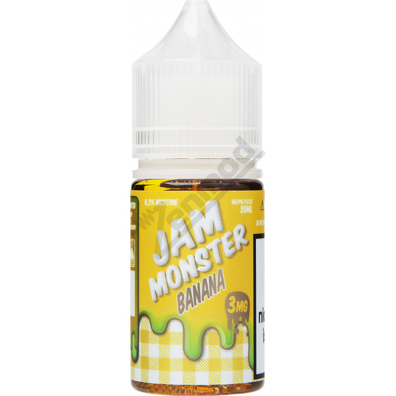 Фото и внешний вид — Jam Monster - Banana 30мл