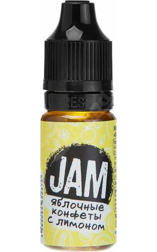 JAM SALT - Яблочные Конфеты с Лимоном 10мл