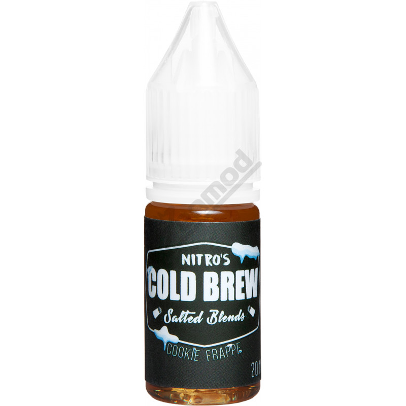 Фото и внешний вид — Nitro's Cold Brew Coffee SALT - Cookie Frappe 10мл