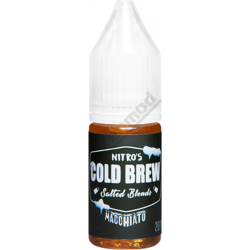 Фото и внешний вид — Nitro's Cold Brew Coffee SALT - Macchiato 10мл