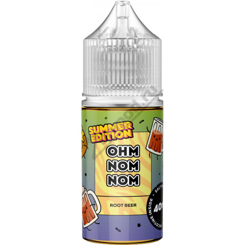 Фото и внешний вид — OHM NOM NOM SUMMER SALT - Root Beer 30мл