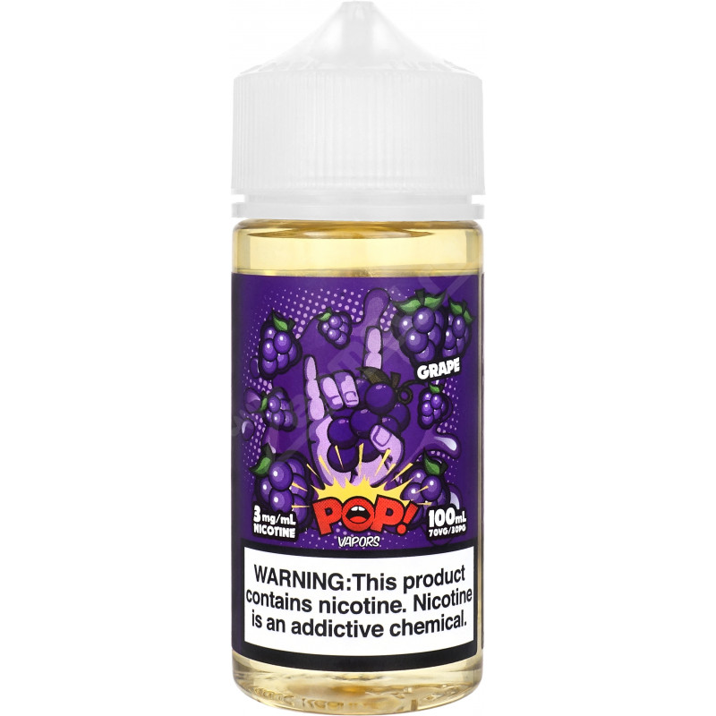Фото и внешний вид — Pop Vapors - Grape Chew Candy 100мл