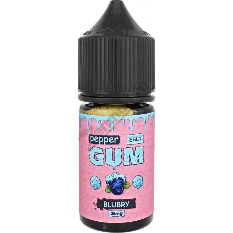 Фото и внешний вид — Pepper Gum SALT - Blubry 30мл