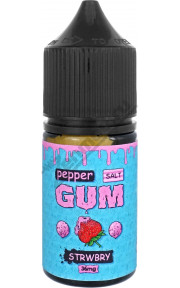 Pepper Gum SALT - Strwbry 30мл