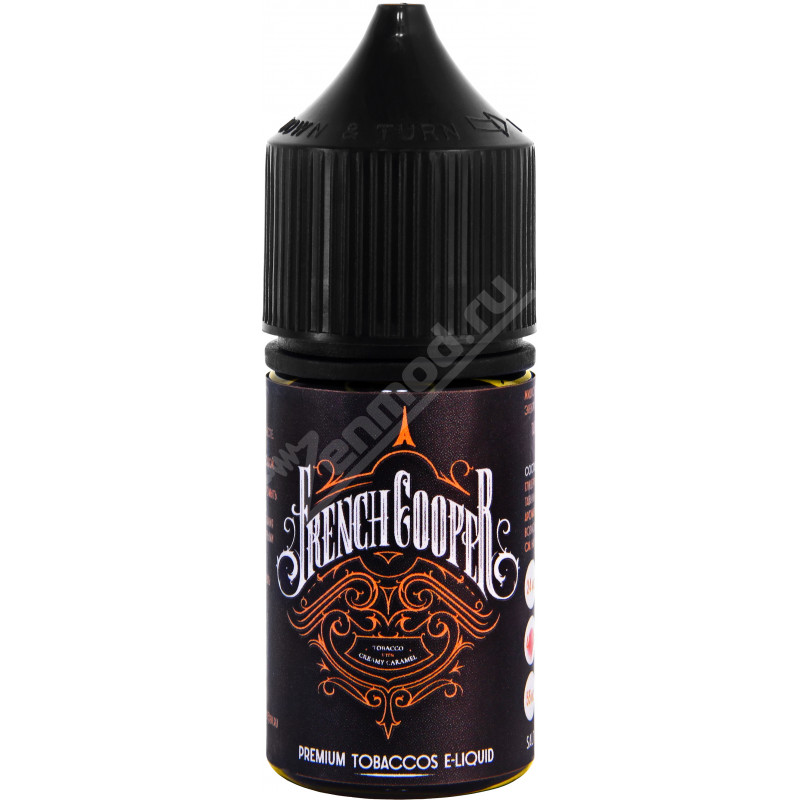 Фото и внешний вид — Premium Tobaccos SALT - French Cooper 30мл
