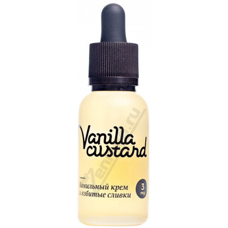 Фото и внешний вид — MAXWELLS - Vanilla Custard 30мл (стекло)