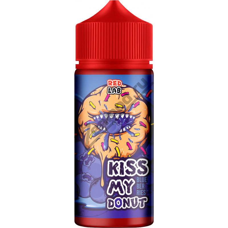 Фото и внешний вид — RedLab KISS MY DONUTS - Blueberries 100мл