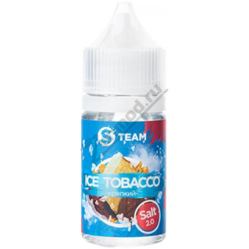 Фото и внешний вид — S Team Salt 2.0 - Ice Tobacco Крепкий 30мл
