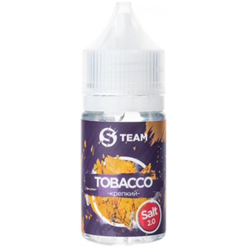 Фото и внешний вид — S Team Salt 2.0 - Tobacco Крепкий 30мл