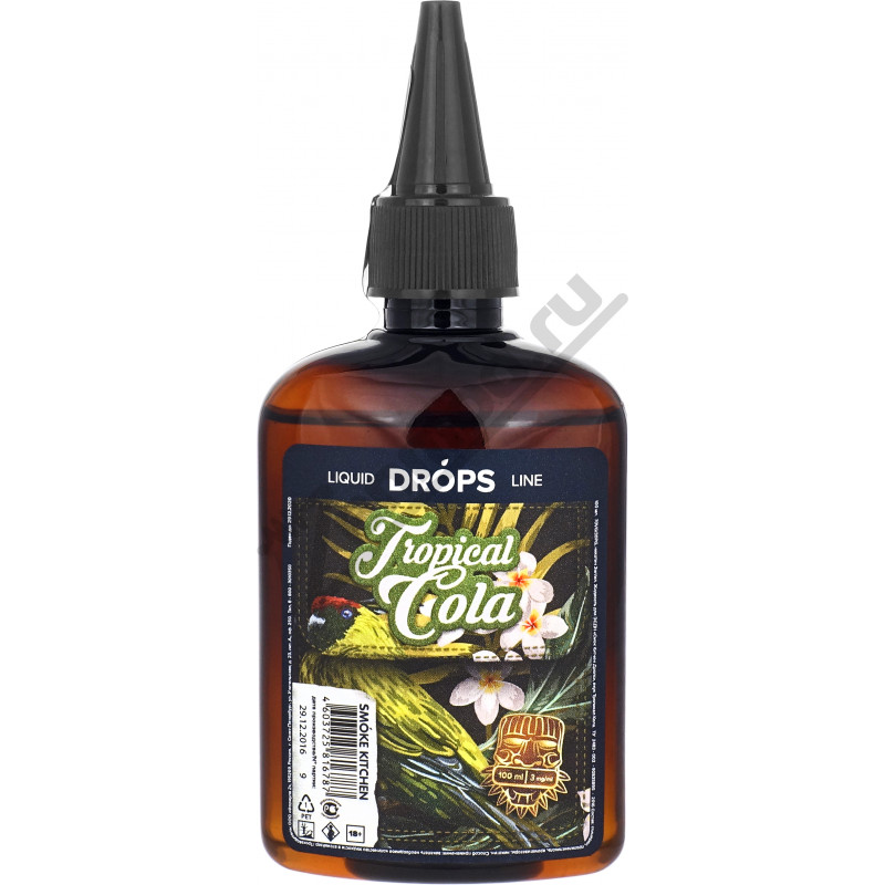 Фото и внешний вид — SK DROPS LIQUID - Tropical Cola 100мл