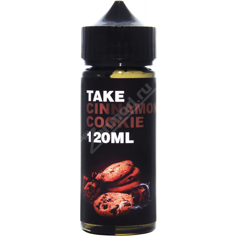 Фото и внешний вид — TAKE BLACK - Cinnamon Cookie 120мл