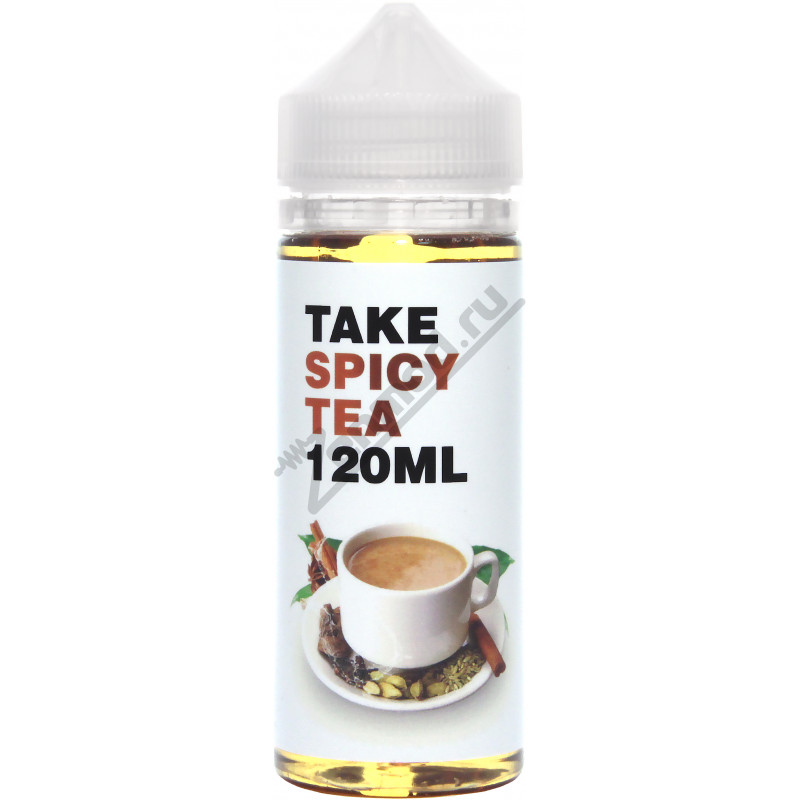 Фото и внешний вид — TAKE WHITE - Spicy Tea 120мл