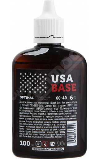 Основа USA BASE Optimal 100мл 6мг