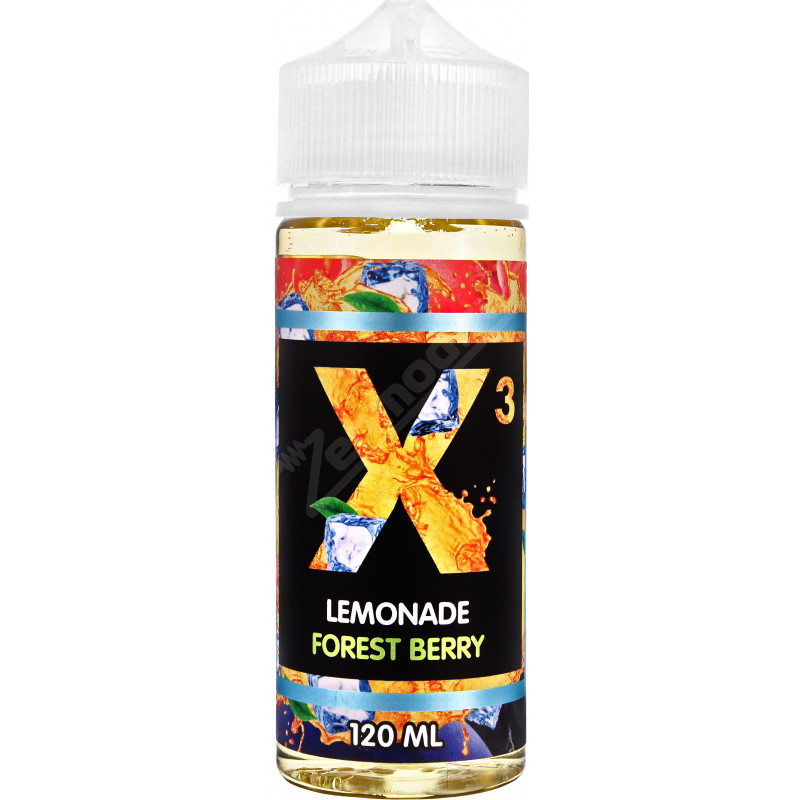 Фото и внешний вид — X-3 Lemonade - Forest Berry 120мл