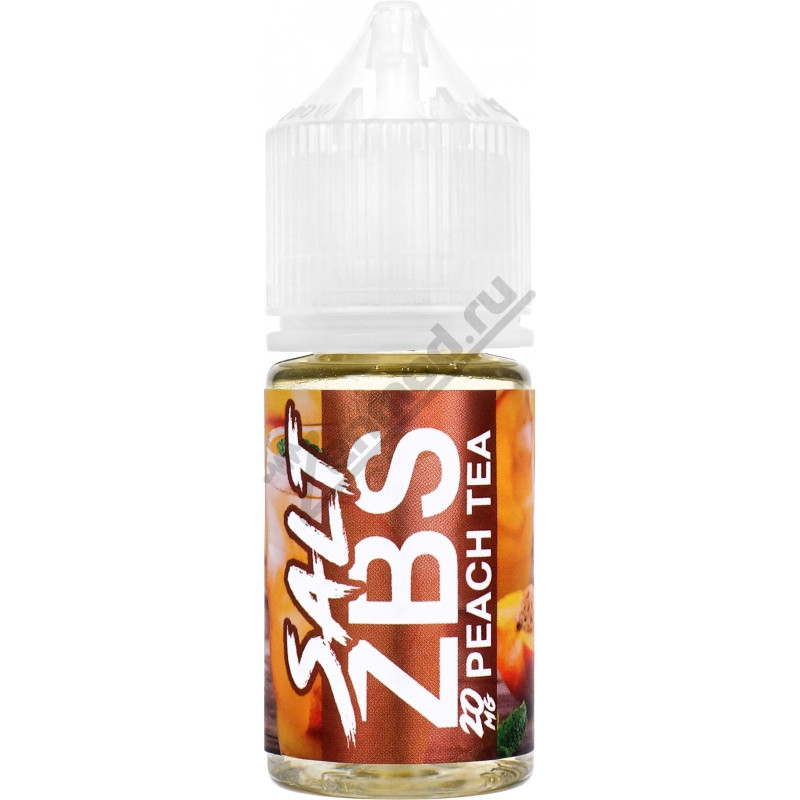 Фото и внешний вид — ChelLab ZBS SALT - Peach Tea 30мл
