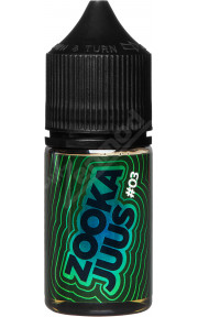 ZOOKA JUUS SALT - №3 Энергетик с Яблоком и Кактусом 30мл